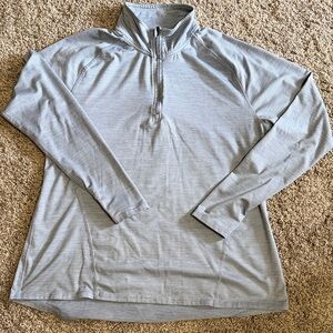 Champion Gray Quarter-Zip Pullover -XL
